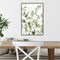 Greetings to the Morning II (Floral) by Asia Jensen 16-in. W x 23-in. H. Canvas Wall Art Print Framed in Grey